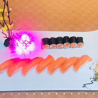 Salmon Sushi Dinner