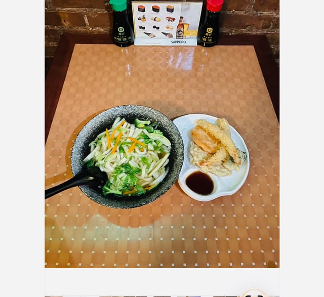 Tempura Udon.