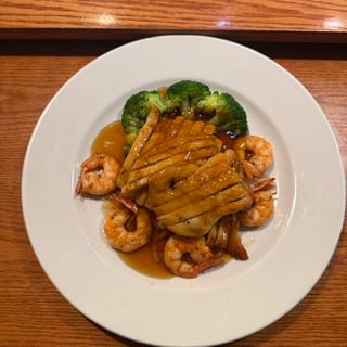 Combination Teriyaki (Chicken + Shrimp)