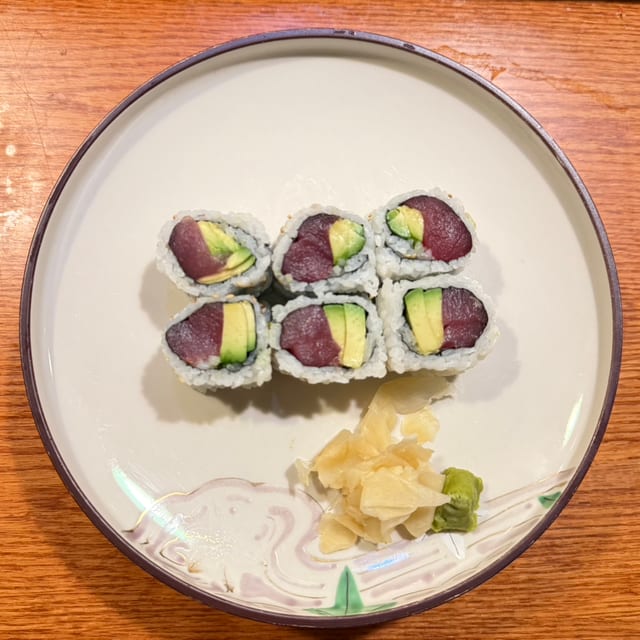 Tuna Avocado Roll.