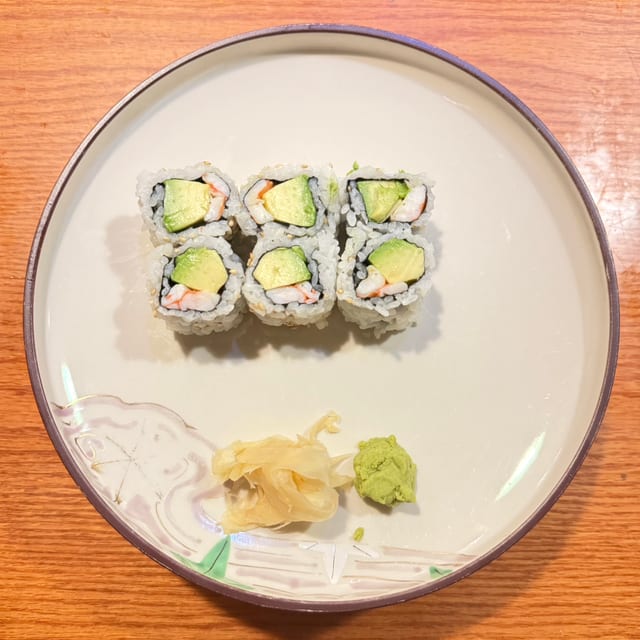 Shrimp Avocado Roll.
