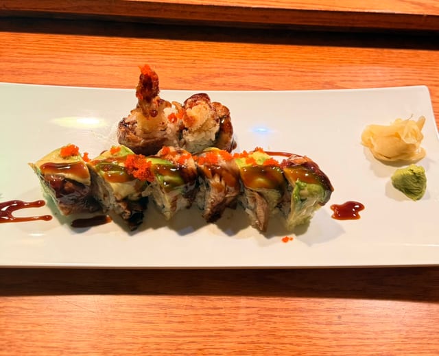 Spicy Dragon Roll.