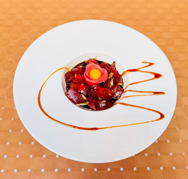 Tuna Tartare (or Salmon).