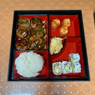 Beef Negimaki Lunch
