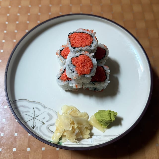 Spicy Tuna Roll.