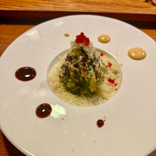 Spicy Salmon Tartar.