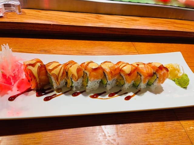 Crazy Salmon Roll.