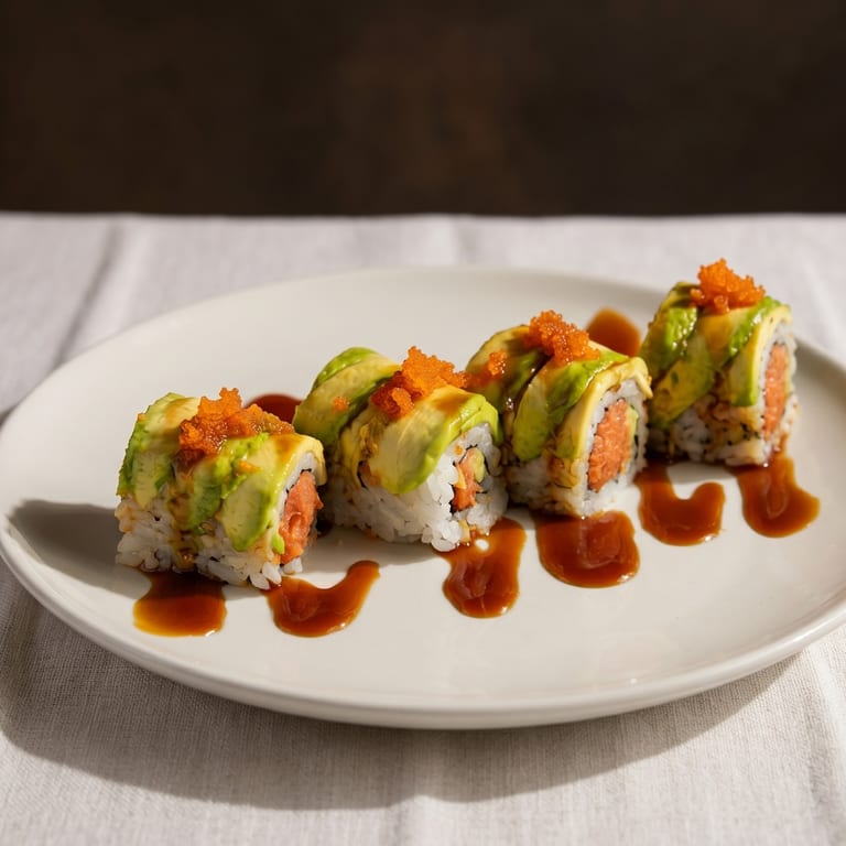 Savor our spider roll