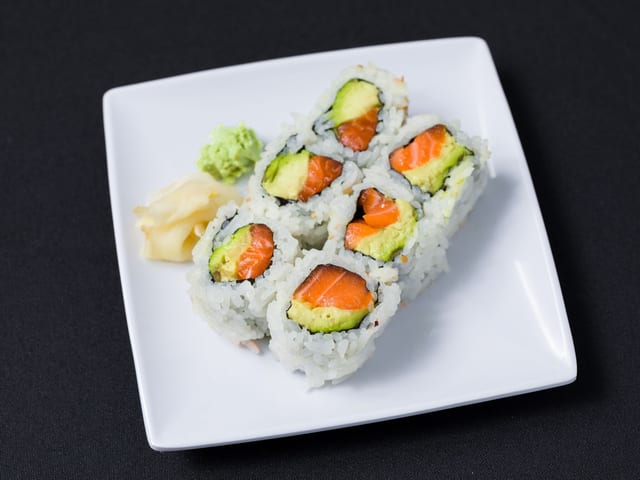 Salmon Avocado Roll.